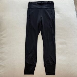 Black High-Waisted Leggings LULULEMON size 6